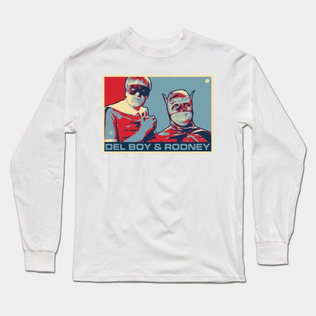 Del Boy & Rodney Long Sleeve T-Shirt by DAFTFISH